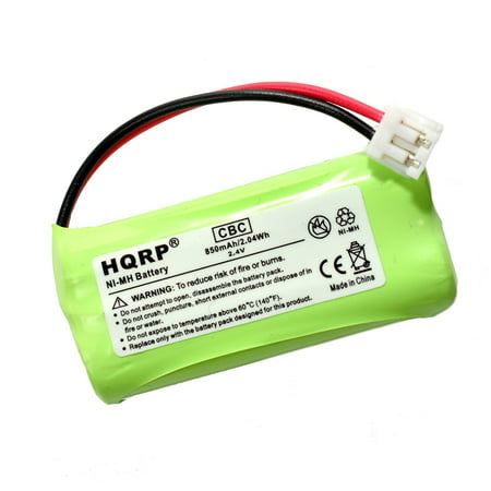 HQRP Phone Battery for VTech 6030, 6031, 6032, 6041, 6042, 6043, 6052, 6053, ip8300, EMBARQ eGo Cordless Telephone plus (Best Variable Voltage Ego Battery)