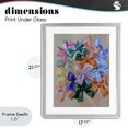 thumbnail image 4 of Stupell Industries Art Deco Bright Bows Cluster with Sprinkles Gray Framed Print Under Glass, 17 x 21, by The Prints Vibe, 4 of 8