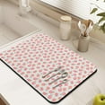thumbnail image 3 of Sweet Peach Kawaii Coffee Station Mat - 4-Layer Eco-Friendly Drying Mat for Espresso Makers & Kitchen Counter, 3 of 5