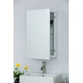 thumbnail image 2 of Bellaterra Home 808909-MC 27 Inch Mirrored Medicine Cabinet, 2 of 3