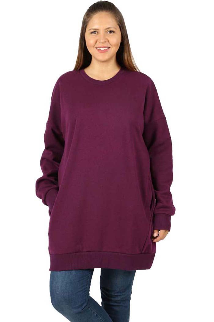 extra long sweat shirts