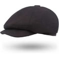 thumbnail image 4 of CoCopeaunts Newsboy Hat Wool Felt Cap Retro Beret Hats for Men Vintage Male Newsboy Caps Octagonal Flat Ivy Caps Men Berets Cap, 4 of 8