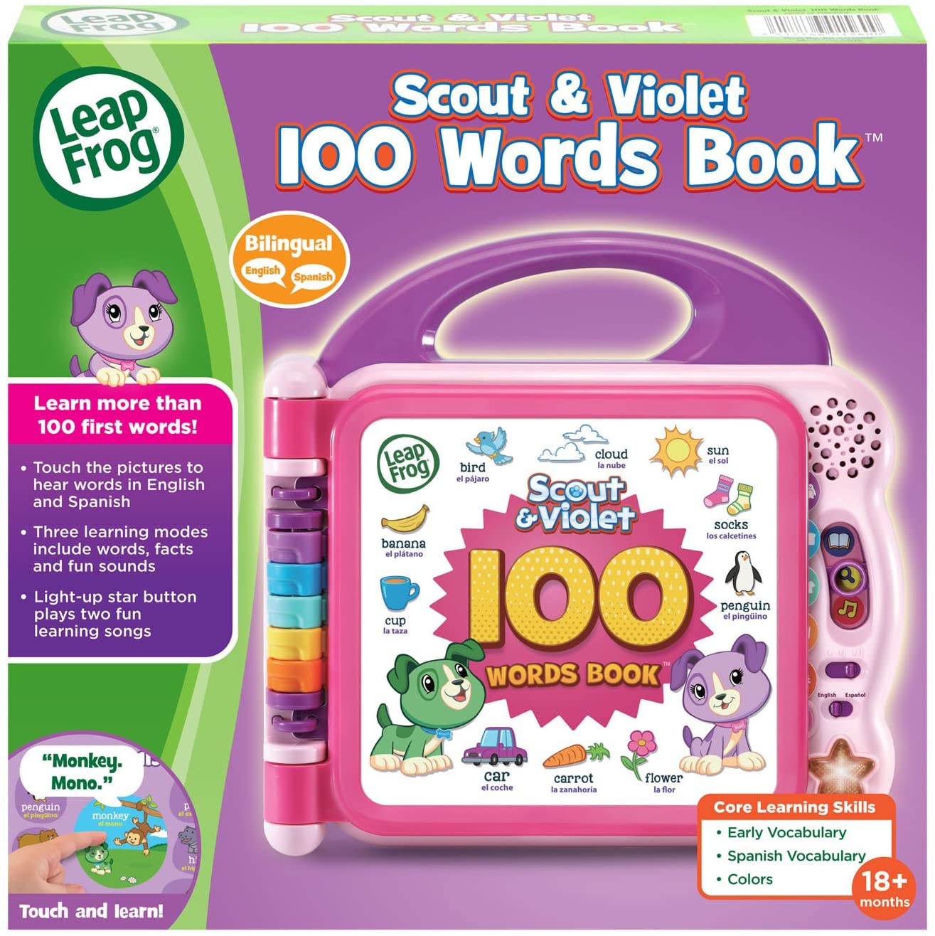 LeapFrog Scout and Violet 100 Words Boo, Purple - image 5 of 8