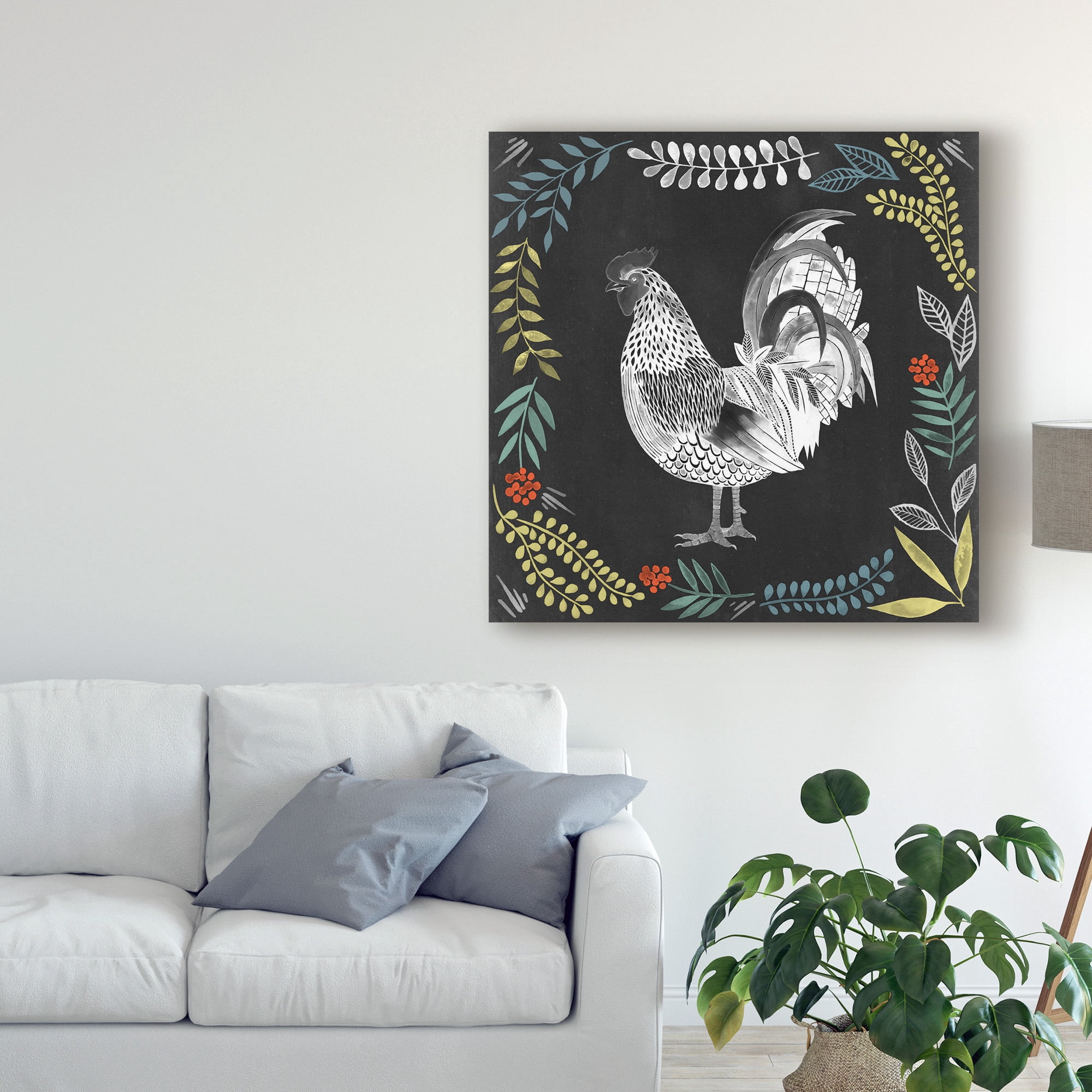 Trademark Fine Art 'Chalkboard Farmhouse IV' Canvas Art by Grace Popp
