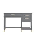 thumbnail image 4 of CosmoLiving by Cosmopolitan Westerleigh Bureau d'ordinateur relevable Gris graphite, 4 of 8