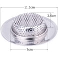 thumbnail image 2 of Fregadero de cocina de acero inoxidable resistente con borde de 4,5 pulgadas de diámetro, colador, grande (paquete de 2) BANYUO Hogar, 2 of 5