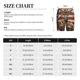 thumbnail image 3 of Fotbe Patriotic Deer Soldier Salute Pantalones Cortos de Pijama para Hombre, Ropa de Dormir, Pantalones de Pijama Cortos para Hombre-XX-Large, 3 of 6