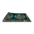 thumbnail image 2 of Ahgly Company Indoor Rectangle Medallion Light Blue French Area Rugs, 2' x 4', 2 of 4