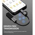 thumbnail image 7 of USB-C Micro USB Male to USB Female Adapter (2in1) Type C OTG 3.0 Cable for iPhone 15 16 Pro Max Macbook for Apple Thunderbolt Converter for iPad Adaptor Flash Drive Compatible for Samsung S25 Android, 7 of 7