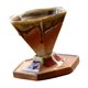 thumbnail image 5 of Taza de café hexagonal Taza de café cónica Taza de chocolate caliente Taza de café de cerámica para A, 5 of 9