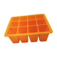 thumbnail image 1 of Bandeja de inicio de plántulas de 12 celdas Accesorio de silicona Accesorio de invernadero Ahorro Naranja, 1 of 8