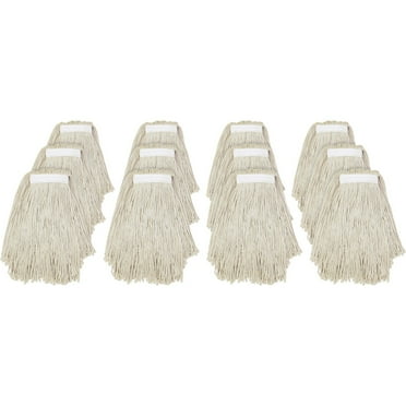 Genuine Joe Cut End Cotton Wet Mop No. 24 12/CT Natural N24COTCT