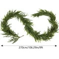 thumbnail image 4 of FeiFu Artificial Christmas Wall Hanging Vines Festive Holiday Decorative Vines for Home Wall Door Mantle Christmas Decoration(2Pcs), 4 of 5