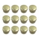 thumbnail image 1 of Matsuzay 12 pack/lote contenedores de almacenamiento redondos, tarros de almacenamiento de conservas vacíos fáciles de limpiar y a prueba de Almacenamiento y organización del hogar oro, 1 of 6