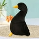 thumbnail image 4 of Juguete de peluche para niños, cama para fiestas navideñas, simulación de pato, muñeco decorativo 30cm Negro, 4 of 7