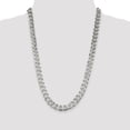 thumbnail image 2 of 925 Sterling Silver 11mm Curb Chain 18 Inch, 2 of 5