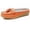 Orange, variant on Penny Loafers for Women Loafers Comfortable Minimalist Mules Casual Flats for Office Business