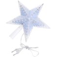 thumbnail image 2 of 1pc Christmas Tree Star Topper Light Led Treetop Star Ornament Home Decoration, 2 of 6