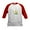 Red/White, variant on CafePress - The 19Th Hole Baseball Jersey - Kids Cotton Baseball Jersey, 3/4 Sleeve Shirt