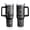 dad tumbler-01, variant on Dad Father's Day Gifts 40 Oz Tumbler with Handle and Straw, Papa Grandpa Laser Stainless Steel Insulated Cup Water Bottle, Best New Dads Gift for Men (1PC)