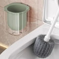 thumbnail image 5 of dajkiuy Toilet Bowl Brush and Holder, Long Handle Toilet Brush for Bathroom, Household Deep Cleaning, 5 of 6