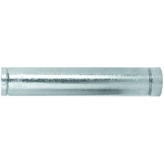 Selkirk Sport Round Gas Vent Pipe - Aluminum, 6 In Duct, 18 In Length - Pack of 1