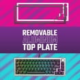 thumbnail image 5 of Cooler Master CK720 Hot-swappable Mechanical Keyboard with Kailh Box V2 Mechanical Red Switch, 65% Layout, USB-C Connectivity, RGB Lighting and 3-way Dial, Space Gray, 5 of 16