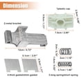 thumbnail image 3 of Unique Bargains 1 Set Motorcycle Primary Chain Tensioner M6-BT07 for Harley Davidson 2006-2017, 3 of 7