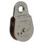 APEX TOOLS GROUP LLC T7550404 3" Stainless Steel Fixed Eye Pulley