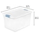 thumbnail image 2 of Caja de Almacenamiento Sterilite con Cierre, Plástico Transparente de 64 Cuartos, Paquete de 12, 2 of 9