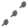 thumbnail image 1 of relayinert Table Tennis Racket Wooden Hexagonal Handmade Ply 5 for Game Indoor Training Vertical shot 3Set, 1 of 6