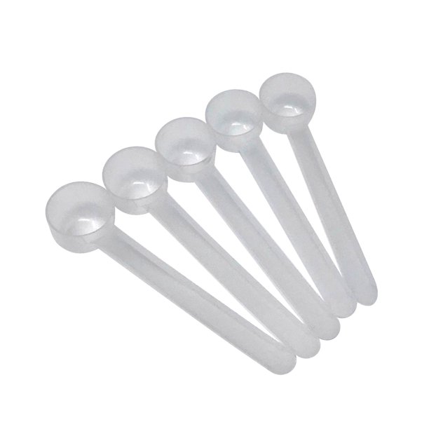 10 Cc 2 Teaspoon 10 Ml Long Handle Rounded Scoop For Measuring Coffee Pet Food Grains Protein Spices And Other Dry Goods Pack Of 5 Bpa Free Walmart Com Walmart Com