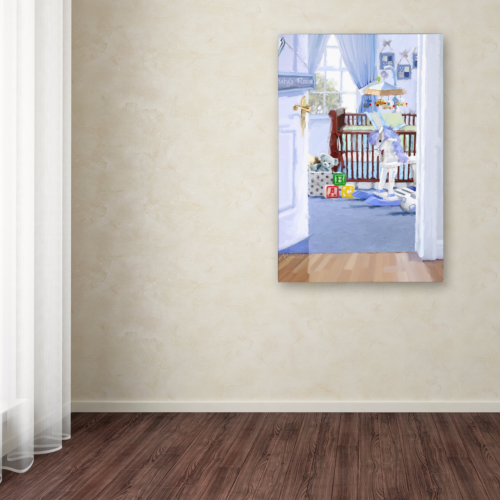 The Macneil Studio 'Boy's Room' Canvas Art