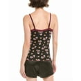 thumbnail image 2 of Honeydew womens  Aiden Micro & Lace Cami, l, Black, 2 of 3