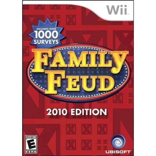 Ubisoft Wii Family Feud 10 Edition Walmart Com