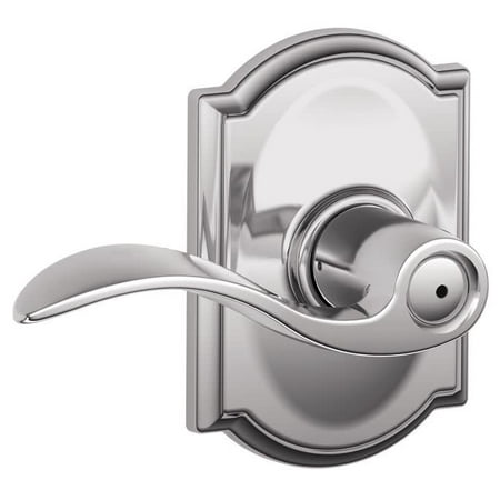 Schlage F40acc625cam Accent Lever Camelot Rose Priv 16080 100