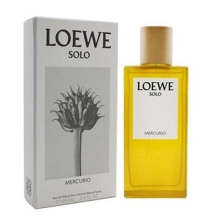 Loewe Solo Mercurio Men's Eau De Parfum Spray, Aromatic Fougere