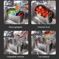 thumbnail image 3 of Stainless Steel Sink Drain Strainer Basket, Multifunction Sink Strainer Colander Kitchen Food Catcher For Filter Kitchen, 3 of 5