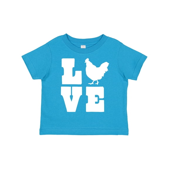 Inktastic Love Chickens Boys or Girls Toddler T-Shirt