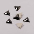 thumbnail image 1 of ZOUSSIQI Rhinestone Triangle Flat Back Crystal Glass NO Hotfix Sew On Rhinestones Crystal for Decoration Dress Clothing Jewelry Accessories - (Color: Hematite/Size: 22mm-24pcs) CA919-42124, 1 of 2