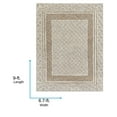 thumbnail image 5 of Livabliss Area Rugs for Living Room, 7x9 Freud Modern Ivory Rug, Bedroom Dining Room Home Decor Stain Resistant Carpet (6'7" x 9'), 5 of 6