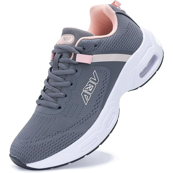 MAFEKE Women's Fashion Tennis Shoes - Arch Support for Plantar Fasciitis Relief Shoes, Breathable, Shock-Absorbing Non-Slip Sole for Walk/Run/Gym/Travel