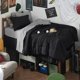thumbnail image 3 of Juego de edredón Bedsure Black Twin XL con sábanas, 5 piezas, 3 of 8