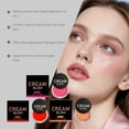 thumbnail image 5 of Silky Smooth Blush Moisturizing Natural Rosy Glow Orange Pink Red Even Color Payoff Luminous Finish 7.5g Makeup For Women Teens Daily Wedding Party Gift, 5 of 9