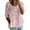 506_Pink, variant on Women's Long Sleeve T-shirt Women'S Print T Shirt Half Sleeved Round Neck Shirt 3/4 Sleeved T Shirt Loose Large Size T Shirt, Women's Long sleeve T-shirt M