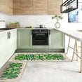 thumbnail image 4 of HOARBOEG St. Patrick's Day Kitchen Rugs Set, Non-Slip Backing Floor Mats for Kitchen Sink & Entryway, Holiday Decor, Green Shamrock Pattern Washable Rugs, 4 of 6