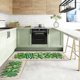 thumbnail image 4 of 2 Pcs St. Patrick's Day Kitchen Rugs And Mats For Floor Non Slide Backing Mat Merry St. Patrick's Day Kitchen Decor Kitchen Rug Sets Xmas Decor 16x24in+16x48in, 4 of 6