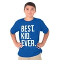 thumbnail image 5 of Best Kid Ever Child Parents Funny Crewneck T Shirts Boy Girl Teen Brisco Brands L, 5 of 6