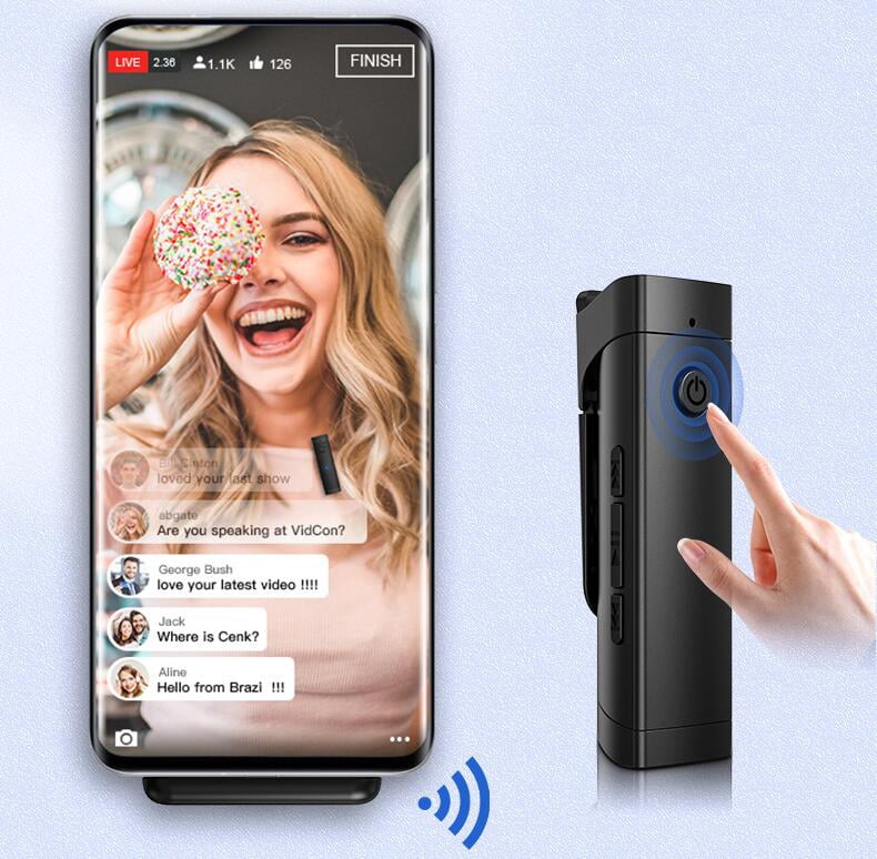 Typec Wireless Microphone for Mobile Live Online Course Receiver