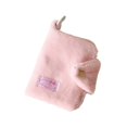 thumbnail image 2 of ZZkhGO Compact Snap Button Keychain Wallet, Solid Color Mini Purse with Ring, Portable Earbud Bag Card Holder for Student Daily Casual Outing Travel, Pink, 2 of 6